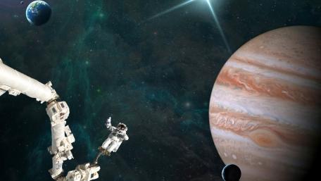 Journey Through Cosmic Wonders of Space Exploration wallpaper