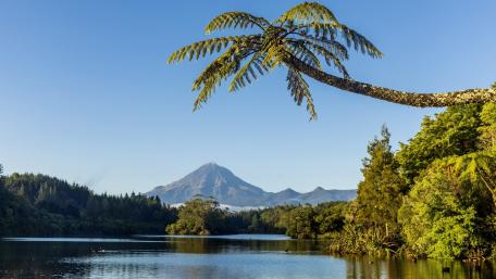 Serene Beauty of a Mountain Landscape wallpaper