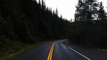 Whispering Wilderness Road wallpaper