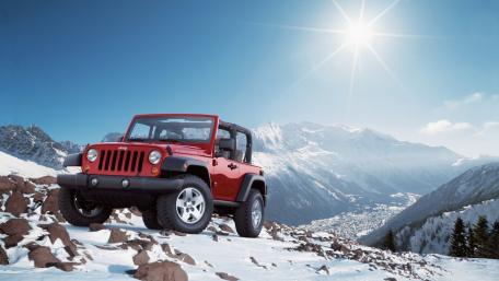 Adventure Awaits in the Snowy Mountains wallpaper