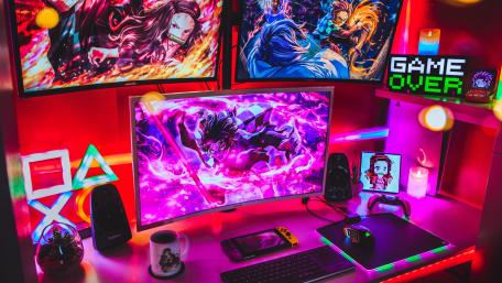 Gaming Setup wallpaper