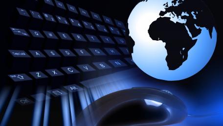 Global Connectivity Through Technology Wallpaper wallpaper