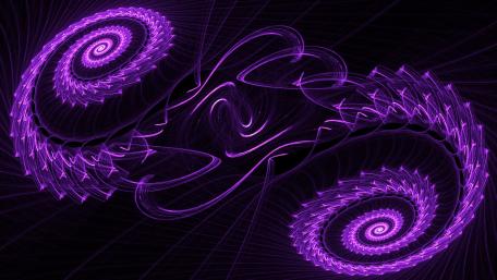 Purple Swirl Energy Dance wallpaper