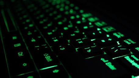 Glowing Keys in the Dark wallpaper