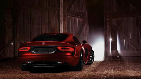 Dodge Viper Power in Darkness wallpaper
