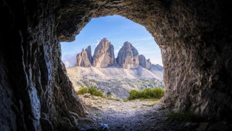 Tre Cime di Lavaredo (Drei Zinnen) wallpaper