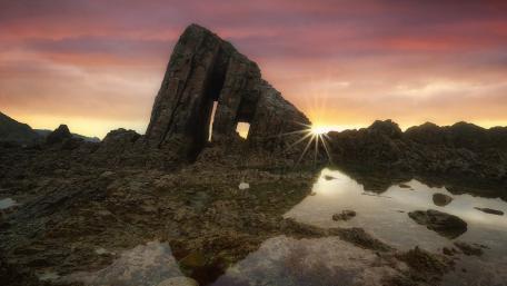 Blackchurch Rock wallpaper
