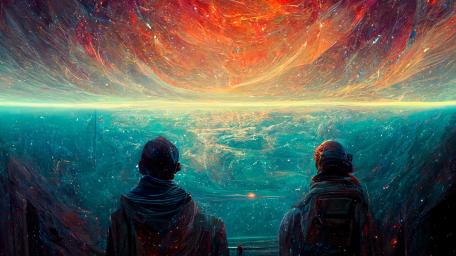 spacetime wallpaper