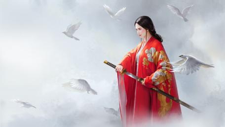 Warrior of the Ancient Skies wallpaper