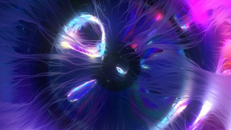 Glowing Spectrum Vision wallpaper