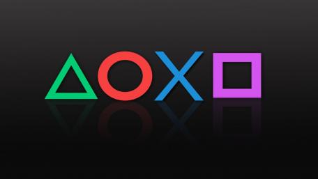 PlayStation Iconic Symbols in 4K Wallpaper wallpaper