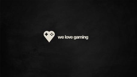 We love gaming wallpaper