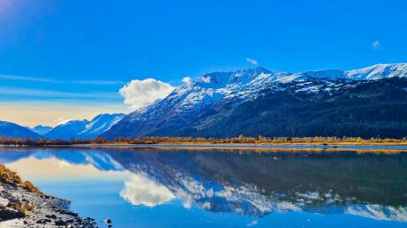 Stunning mountain Alaska wallpaper