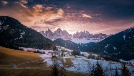 Funes Valley wallpaper