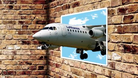 Flying Out of Brick Walls wallpaper