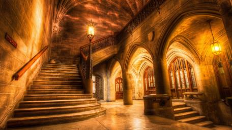 Medieval architecture wallpaper