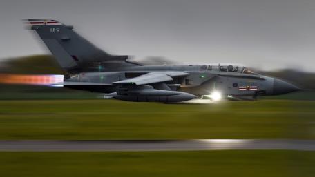 Panavia Tornado Jet in Motion wallpaper