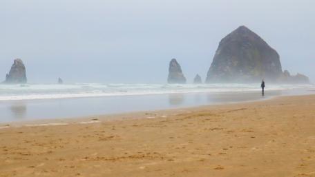 Haystack Rock wallpaper