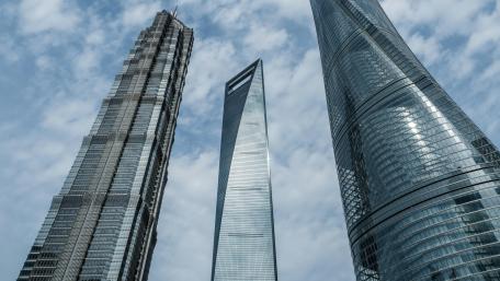 Shanghai World Financial Center, Shanghai Tower & Jin Mao Tower wallpaper