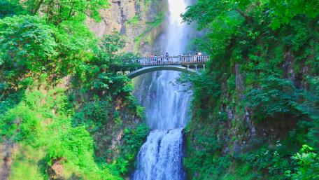 Multnomah Falls wallpaper