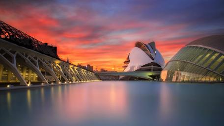 City of Arts and Sciences wallpaper