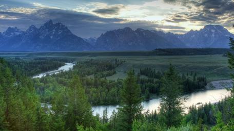 Snake River Overlook, Grand Teton National Park wallpaper