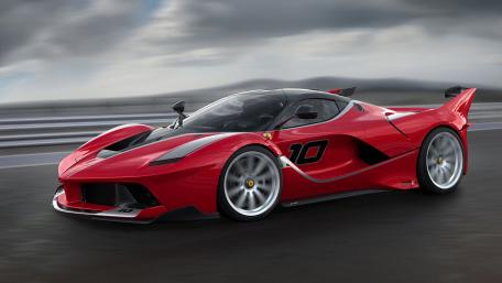 Sleek Ferrari FXX-K in Stunning Red A Dream Car Experience Awaits wallpaper
