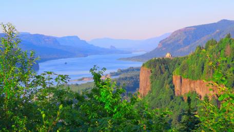Valley in Oregon wallpaper