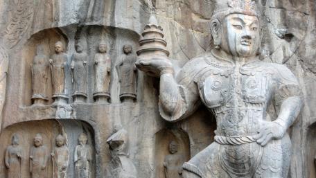 Longmen Grottoes Scenic Spot wallpaper