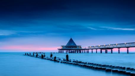 Heringsdorf Pier wallpaper