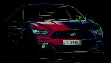 Power and Elegance in Motion: Mustang Dreamcar wallpaper