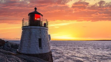 Castle Hill Lighthouse, Newport (Rhodes Island) wallpaper