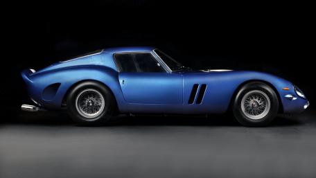 Stunning Ferrari 250 GTO in Striking Blue Finish wallpaper