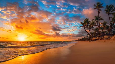 Punta Cana Sunrise wallpaper