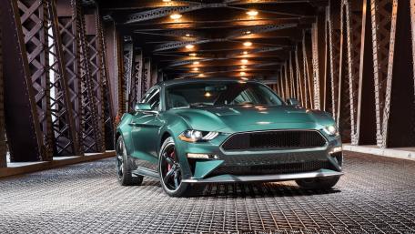 Stunning Ford Mustang Captured in Urban Setting wallpaper