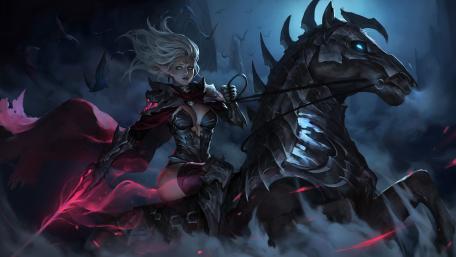 Midnight Elf Rider wallpaper