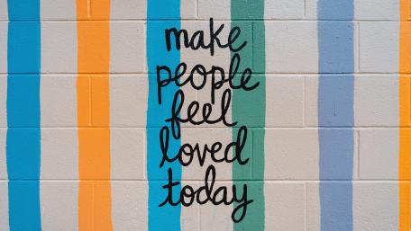 Make people feel love today wallpaper