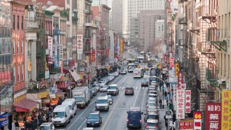 New York's Chinatown wallpaper