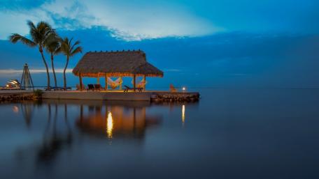Florida Keys pavilion wallpaper