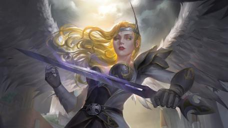 Warrior of Light and Shadows wallpaper