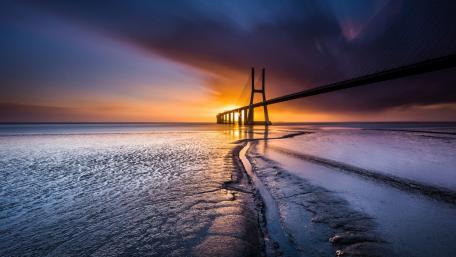 Vasco Da Gama Bridge wallpaper
