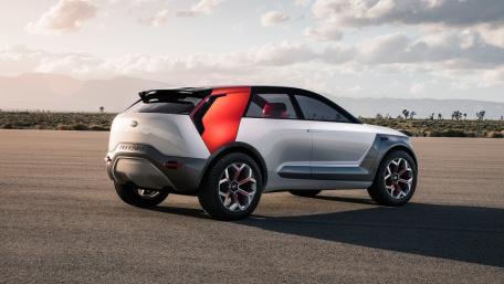 Futuristic Kia Concept Car Design Showcase wallpaper