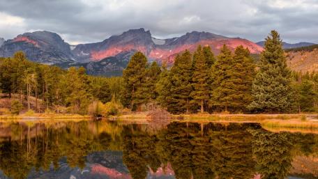 Sprague Lake wallpaper