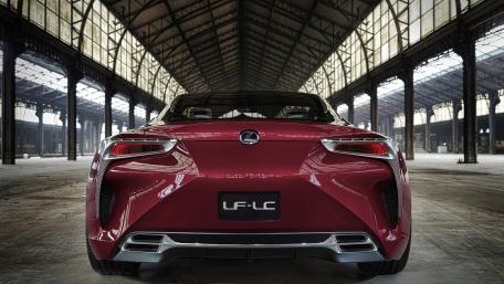 Sleek and Stunning Lexus LF-LC Wallpaper wallpaper