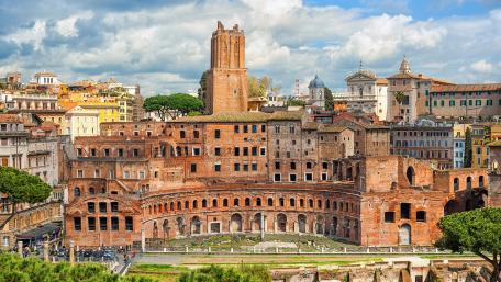 Trajan's Market wallpaper