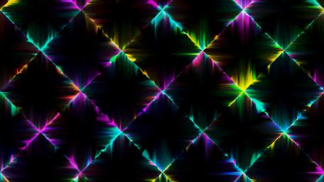 Neon Symmetry Vibrance in Abstract Design wallpaper