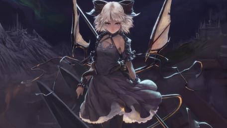 Vampire anime girl wallpaper
