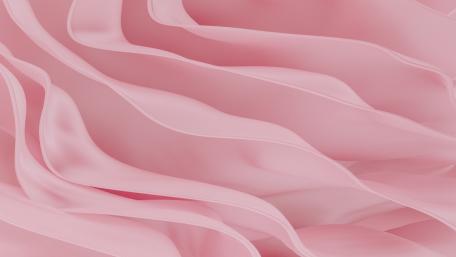 Peach Satin Waves in Abstract Motion wallpaper