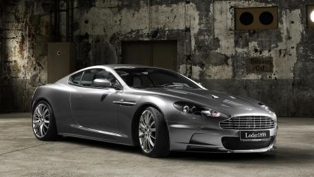 Sleek Aston Martin DB9 in Urban Setting wallpaper