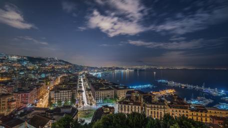 Belvedere di Sant'Antonio a Posillipo, Naples wallpaper